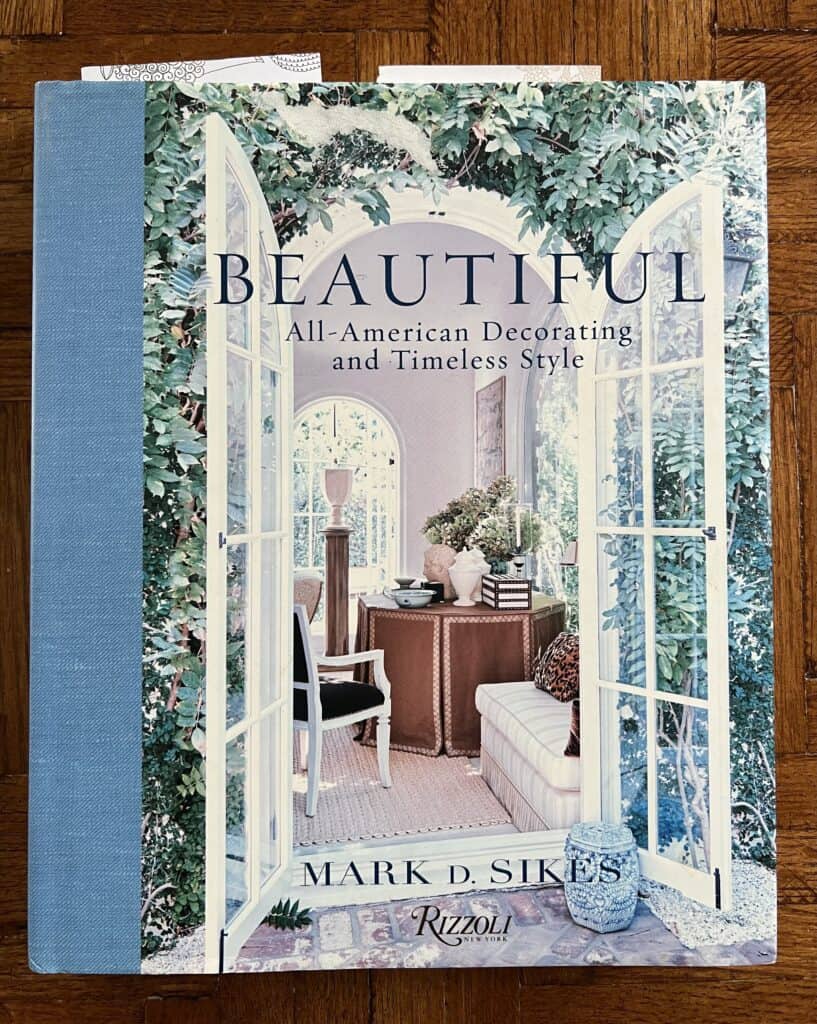 Aa book by Mark D. Sikes, a master at creating interior design flow. 