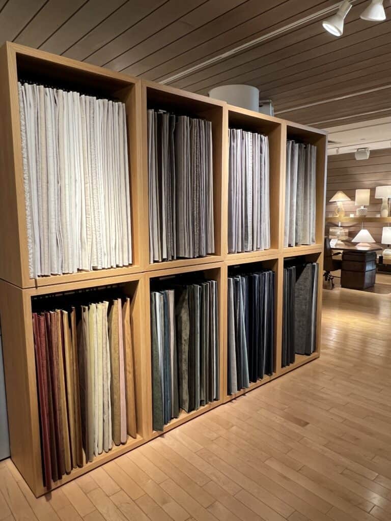 Retailers will have a of fabric for use in interior design